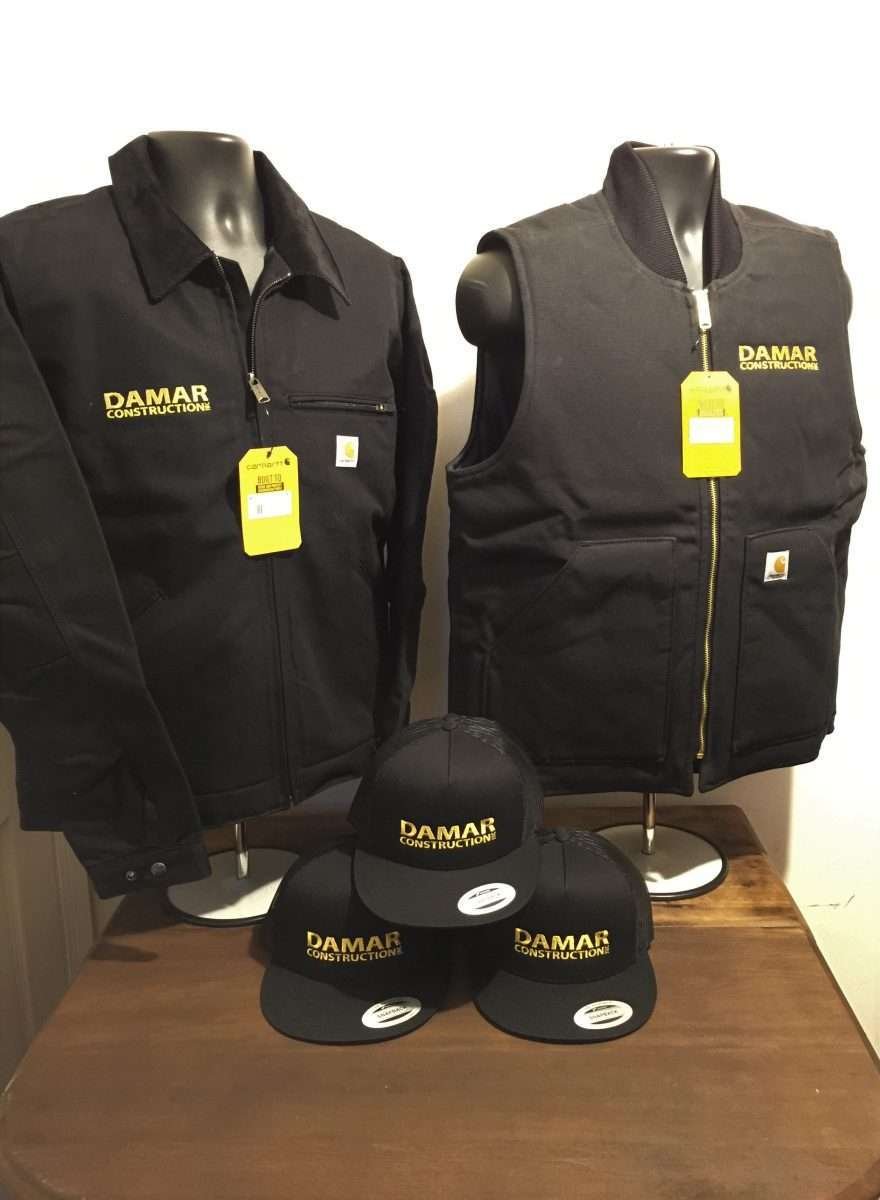 Damar Construction - Embroidered Carhartt Jackets