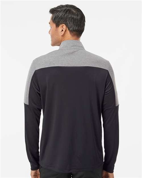 Adidas - Men's Ultimate365 Lightweight Colorblocked Quarter-Zip Pullover - A552 - Image 2