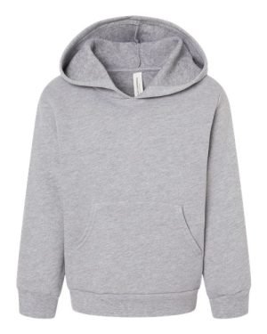 BELLA + CANVAS – Toddler Sponge Fleece Pullover Hoodie Sweatshirt – 3719T