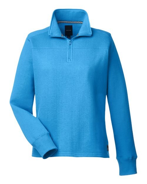 Nautica – Women's Anchor Fleece Quarter-Zip Sweatshirt – N17397