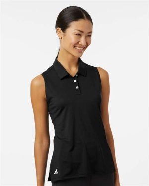 Adidas - Women's Ottoman Sleeveless Polo - A1005