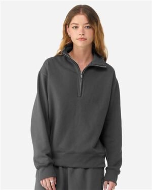 BELLA + CANVAS – Unisex 10 oz Quarter-Zip Pullover Sweatshirt – 4740