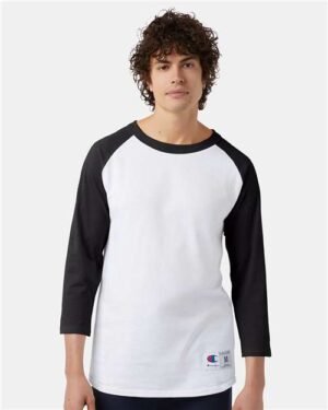 Champion - Unisex Raglan Sleeve Baseball T-Shirt - 2208