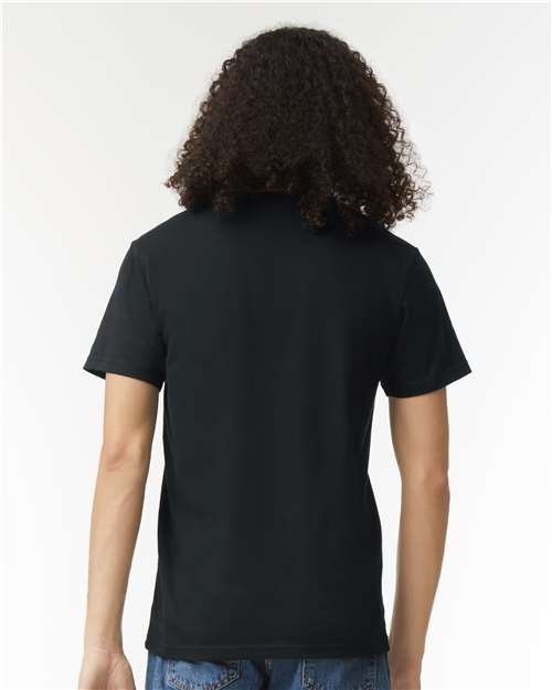 American Apparel - Unisex CVC V-Neck Tee - 10483 - Image 2